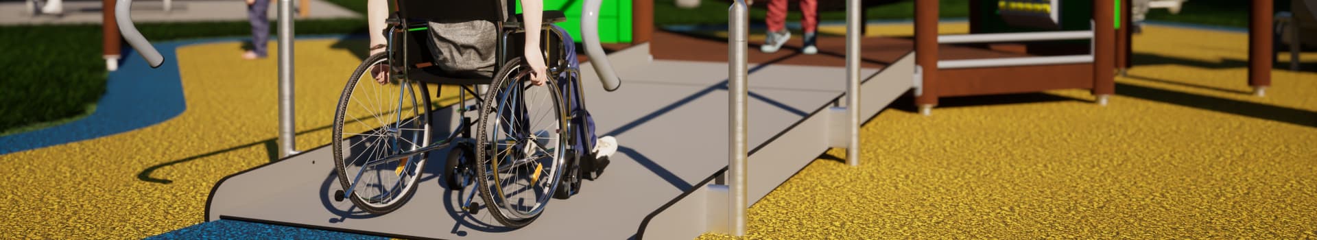Banner per Spiele für Behinderte