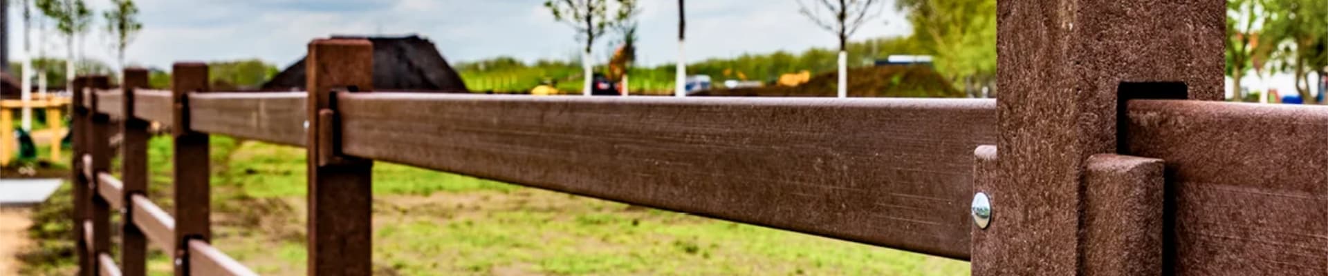 Banner per Recycled Plastic Fence