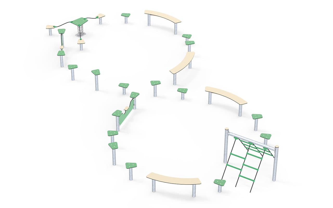 OBSTACLE COURSE EIGHT SIGN SHAPE - Immagine 2