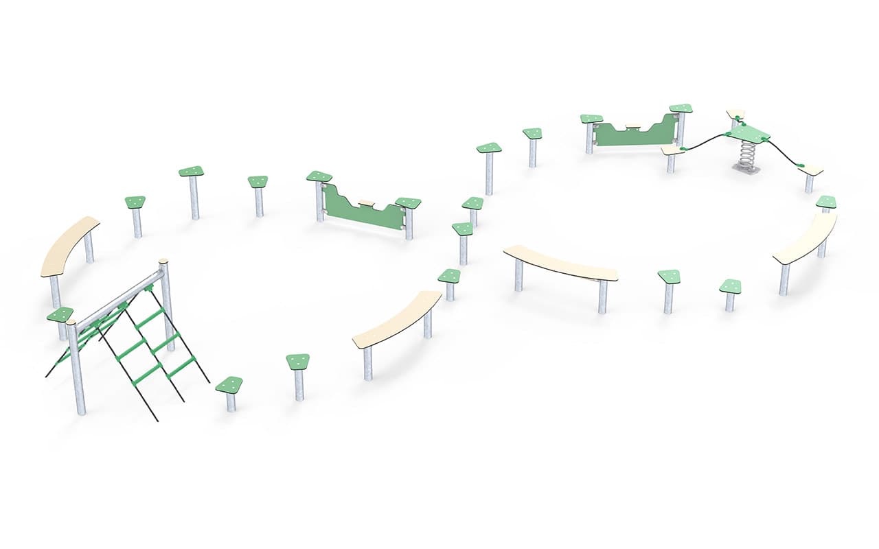 OBSTACLE COURSE EIGHT SIGN SHAPE - Immagine 3