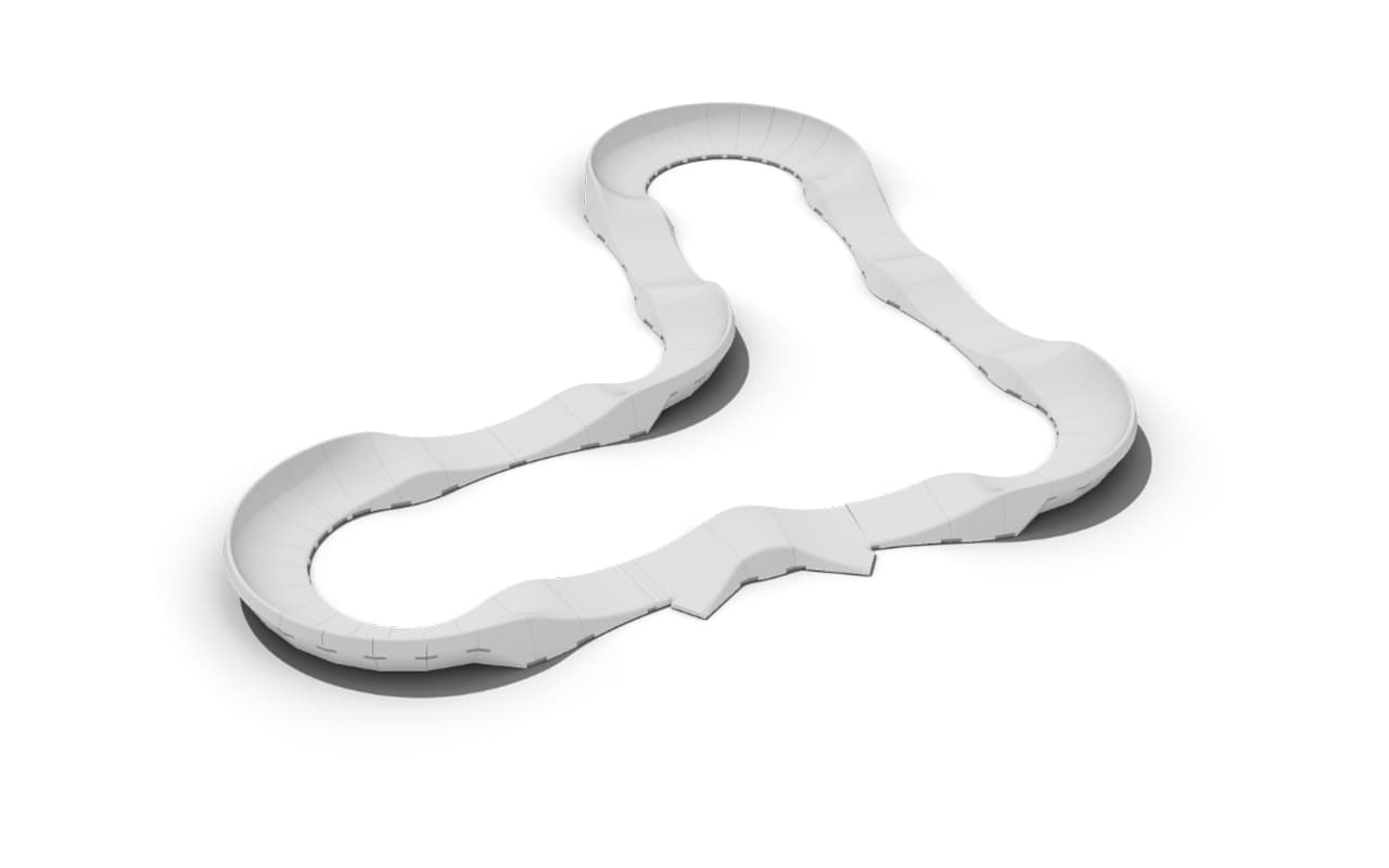 Kategorie Pump Track aus Beton