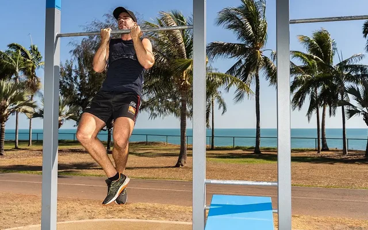 DOUBLE PULL UP - BENCH IN THE MIDDLE - Immagine 3