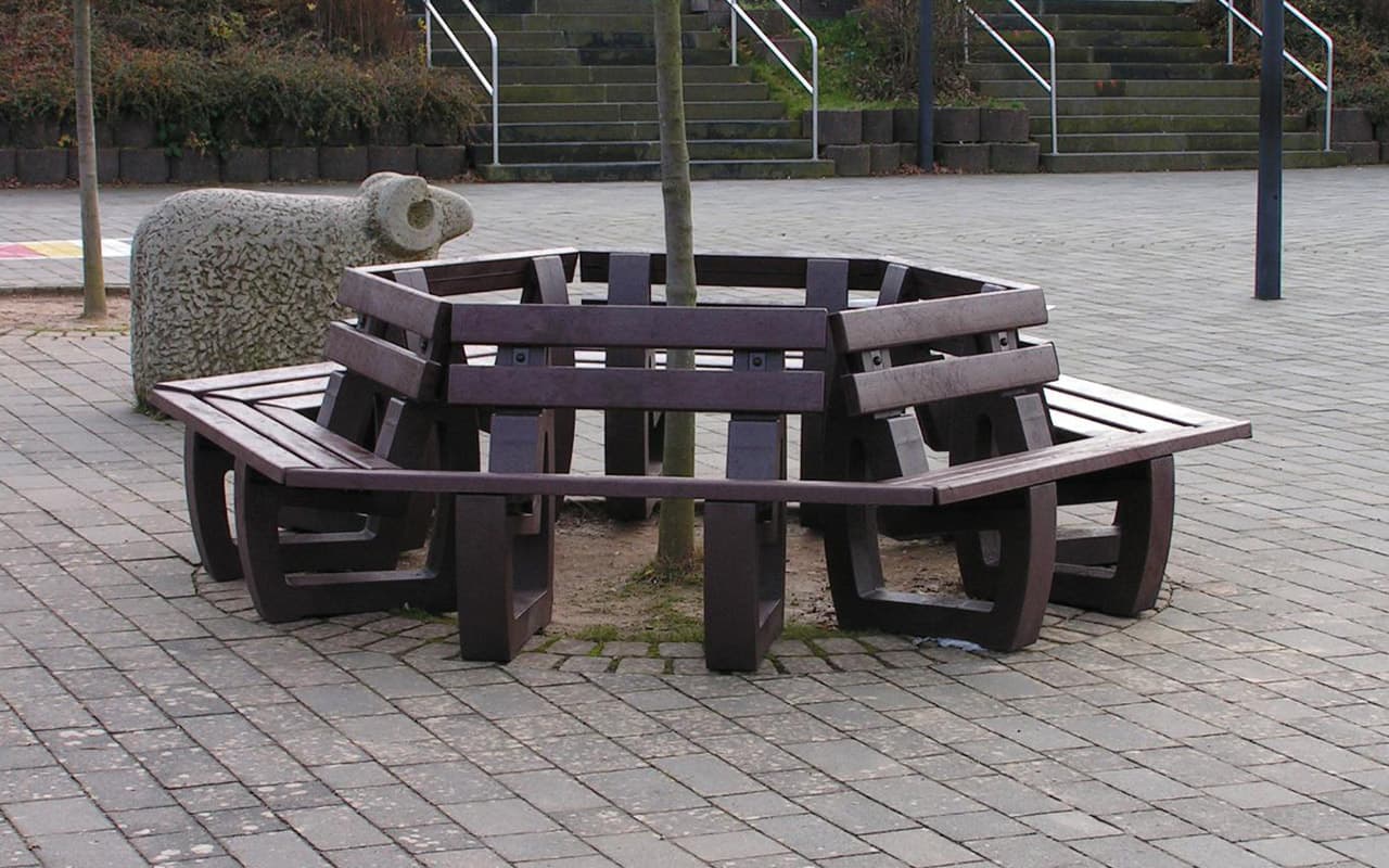 GATTON ROUND BENCH - Immagine 3