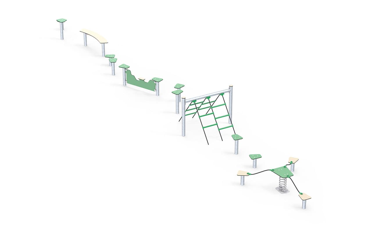 OBSTACLE COURSE STRAIGHT - Immagine 2