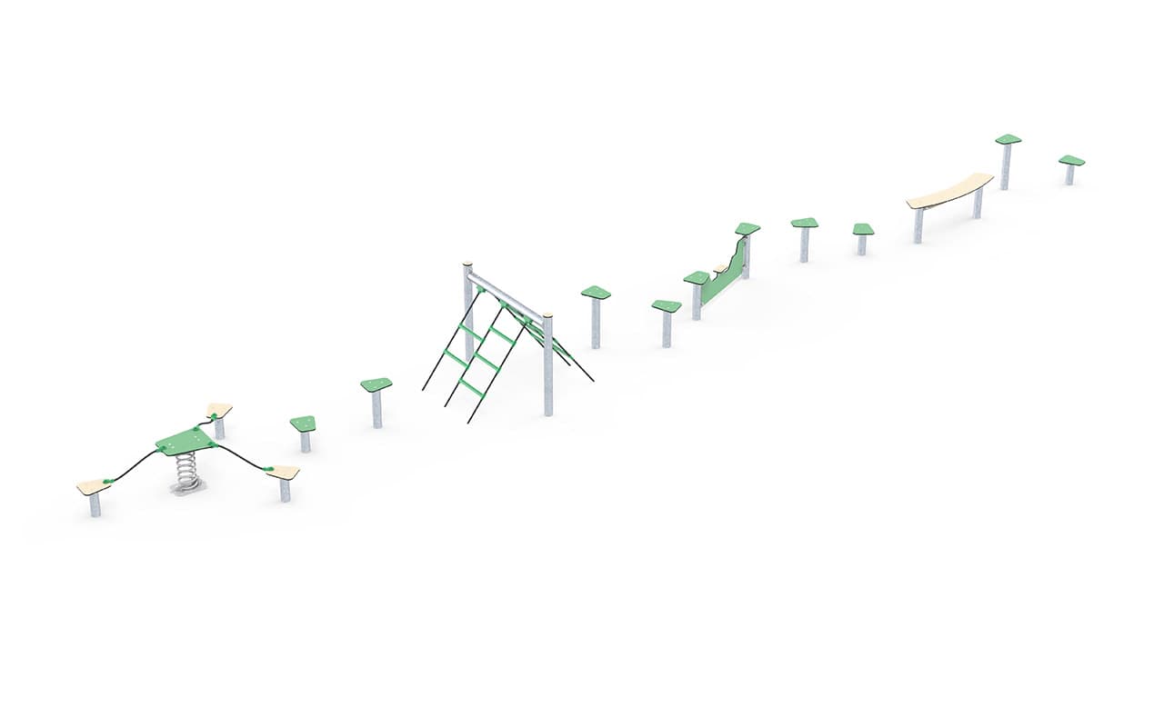 OBSTACLE COURSE STRAIGHT - Immagine 3