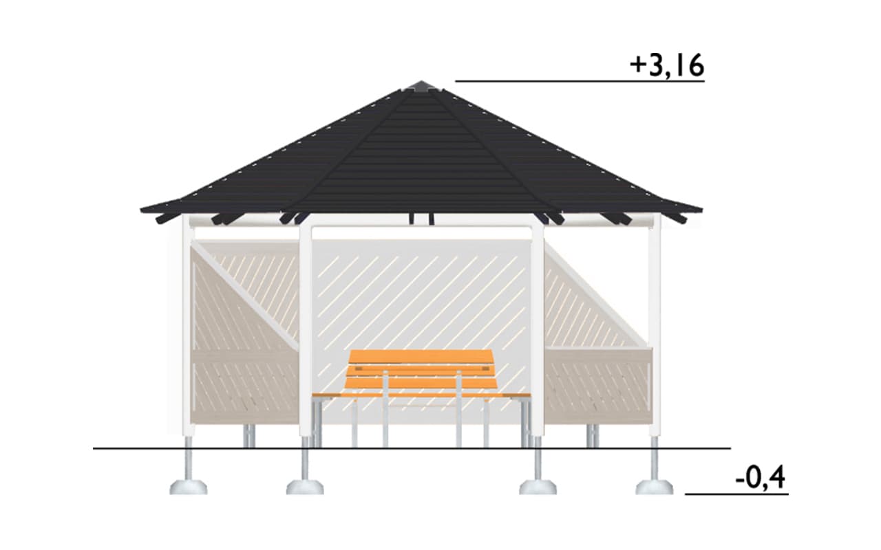 Gazebo Palma - Immagine 2
