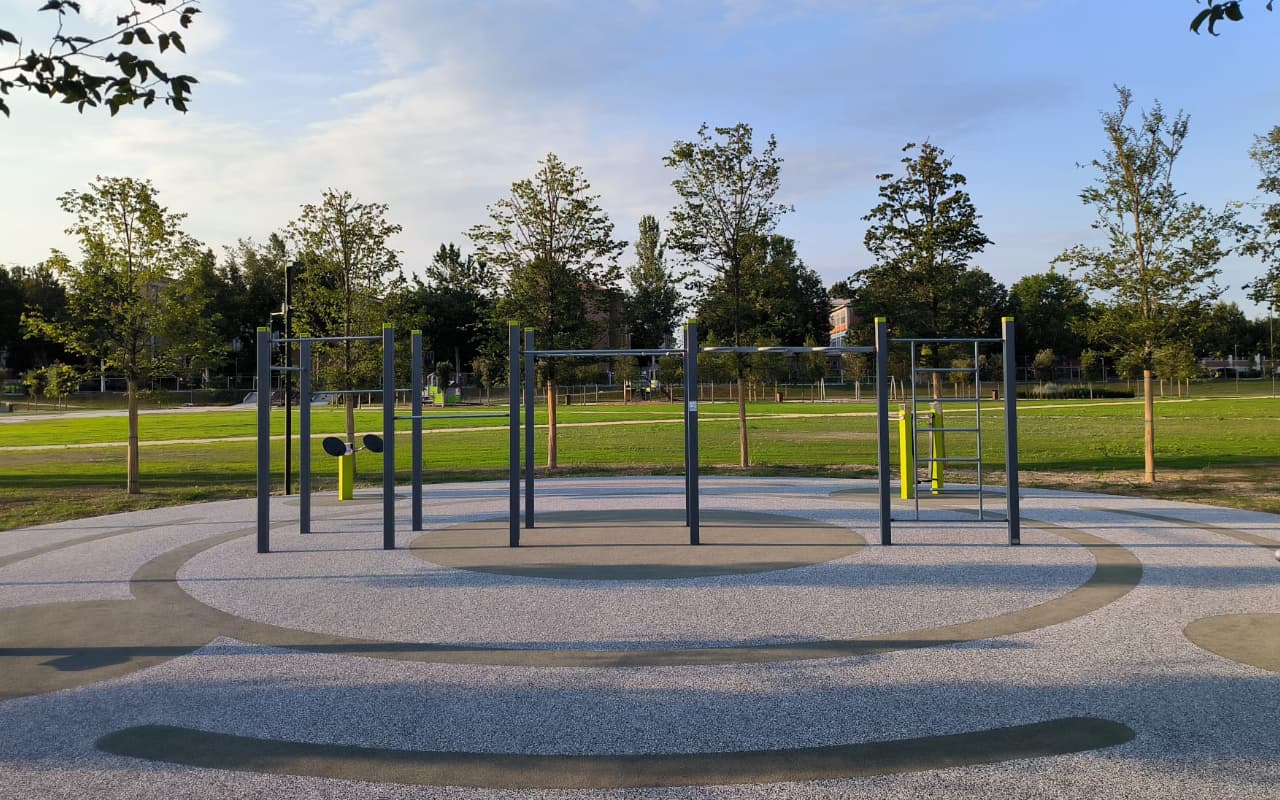 Wall Wave Monkey Bars 4 Pull up Bars - Immagine 6