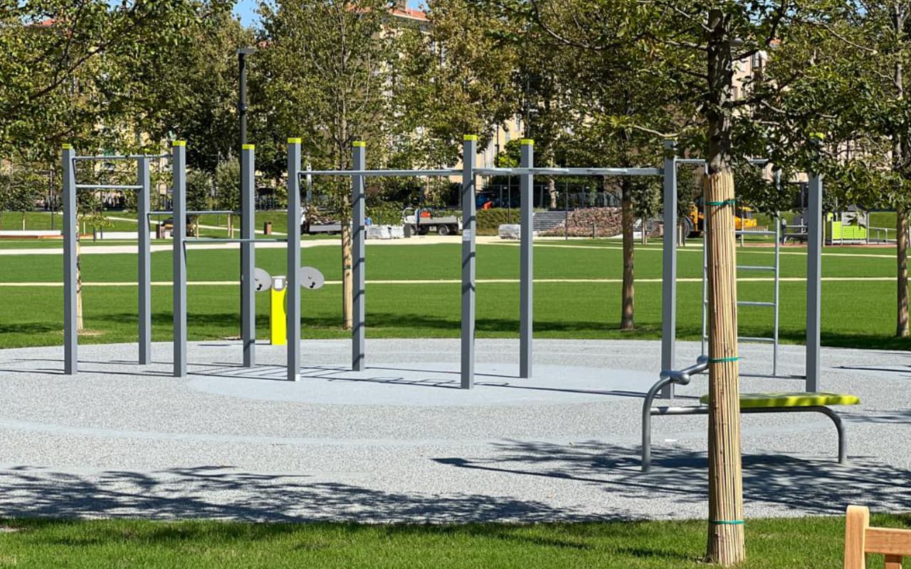 Wall Wave Monkey Bars 4 Pull up Bars - Immagine 7