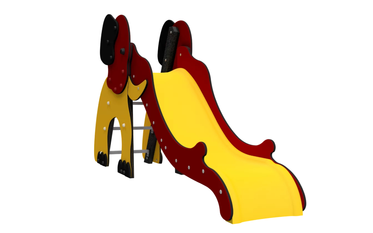 ELEFUN - Combined Slides and Castles in Recycled Plastic