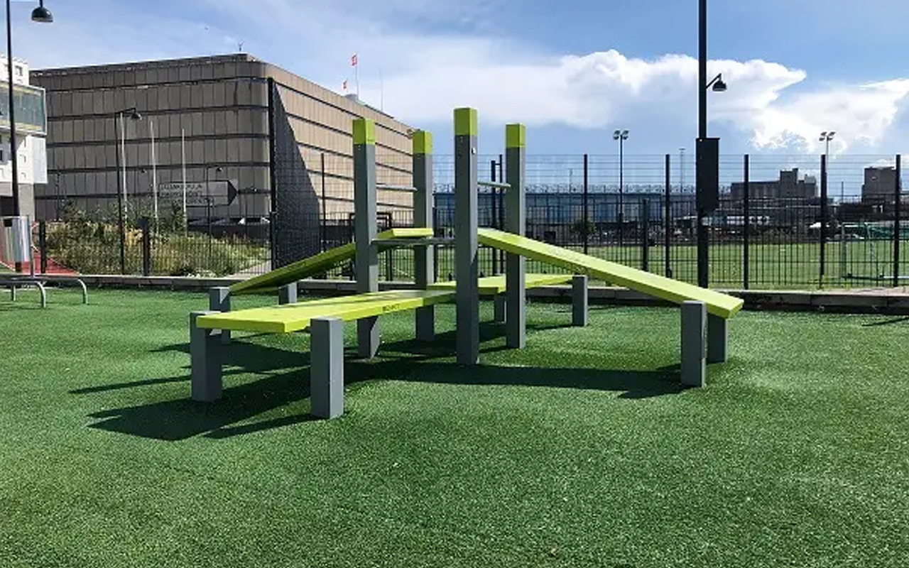 BENCH/BENCH INCLINED - Outdoor gym - Outdoor gym