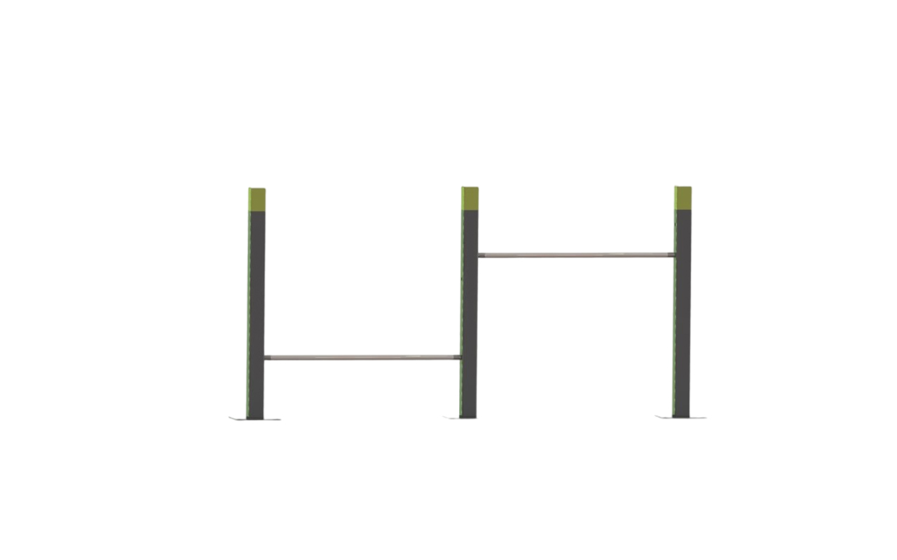 PUSH UPS TRIPLE - Outdoor gym - Outdoor gym