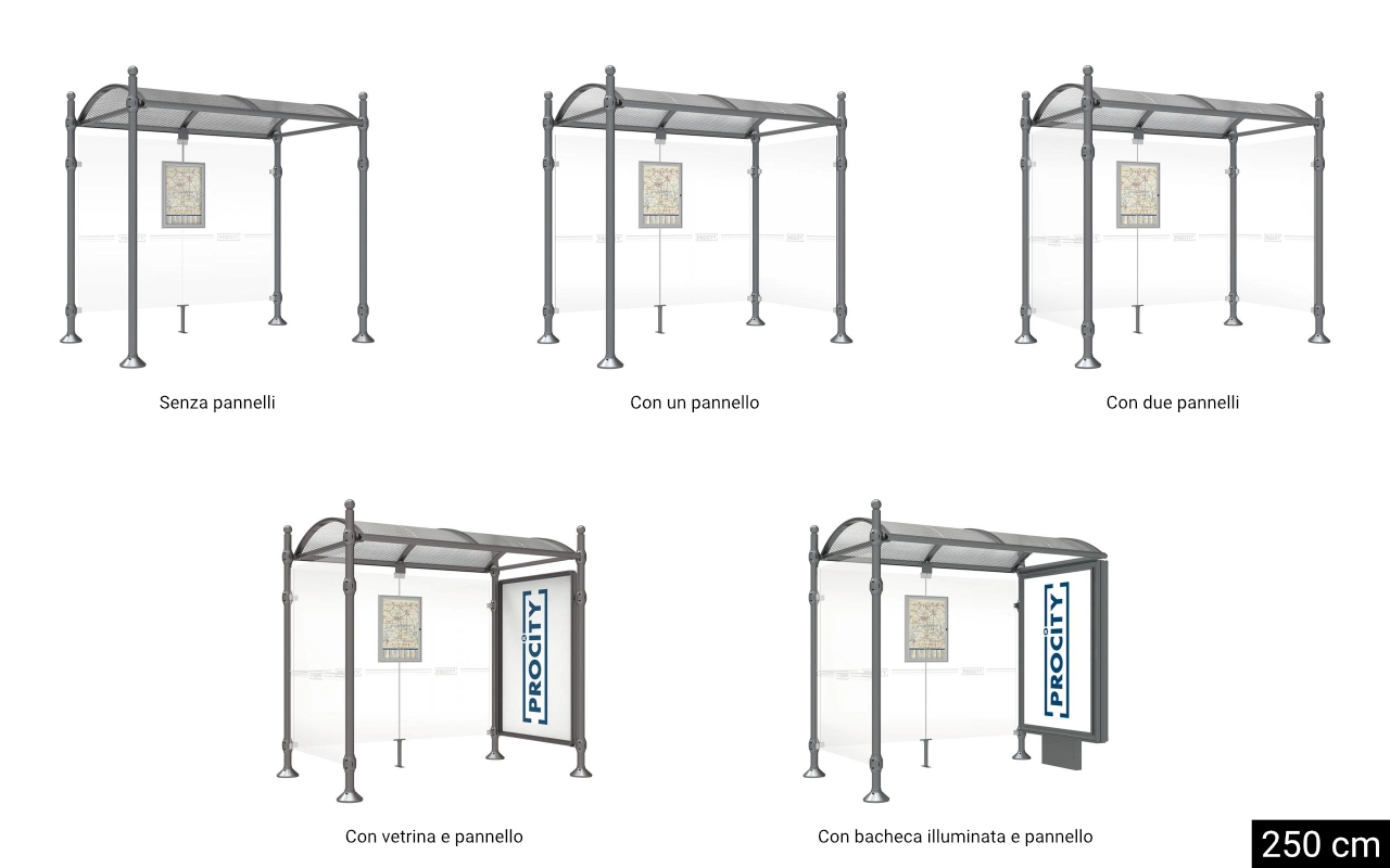 PROVENZA - Pensiline per autobus - Pensiline per autobus