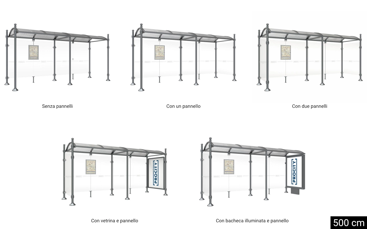 PROVENZA - Pensiline per autobus - Pensiline per autobus