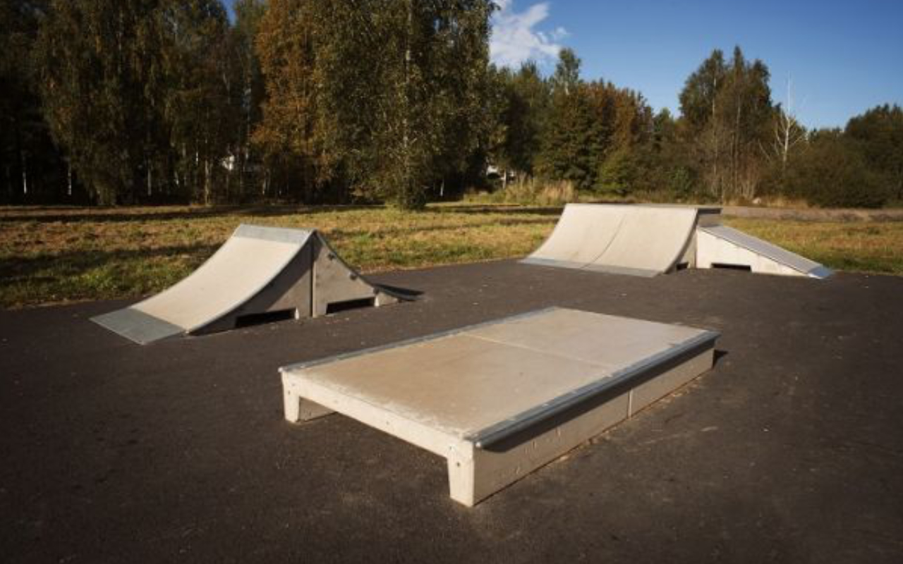 SPINE FLOW RAMP - Skatepark in cemento - Skatepark in cemento