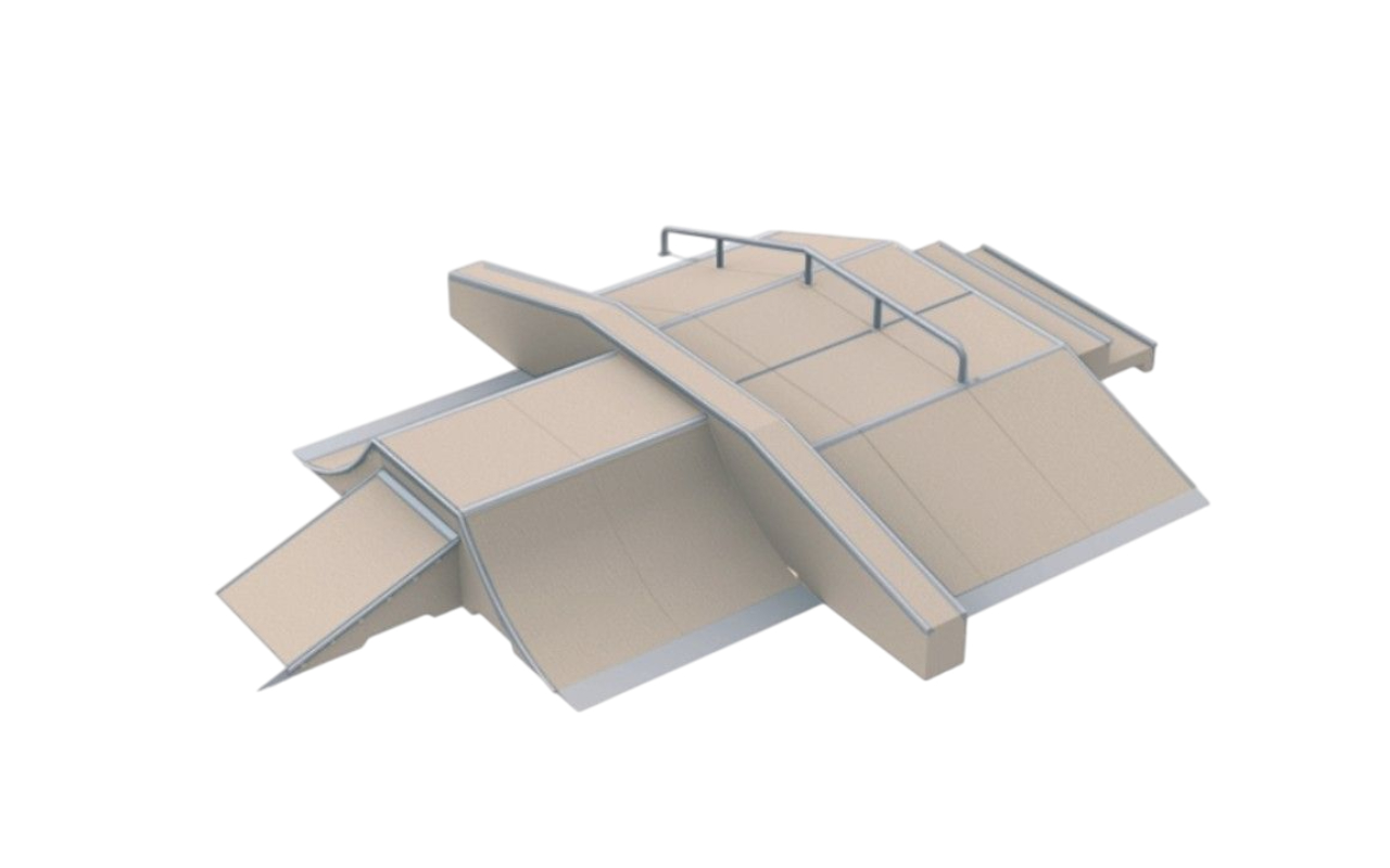 FUN BOX 6 - Concrete Skatepark