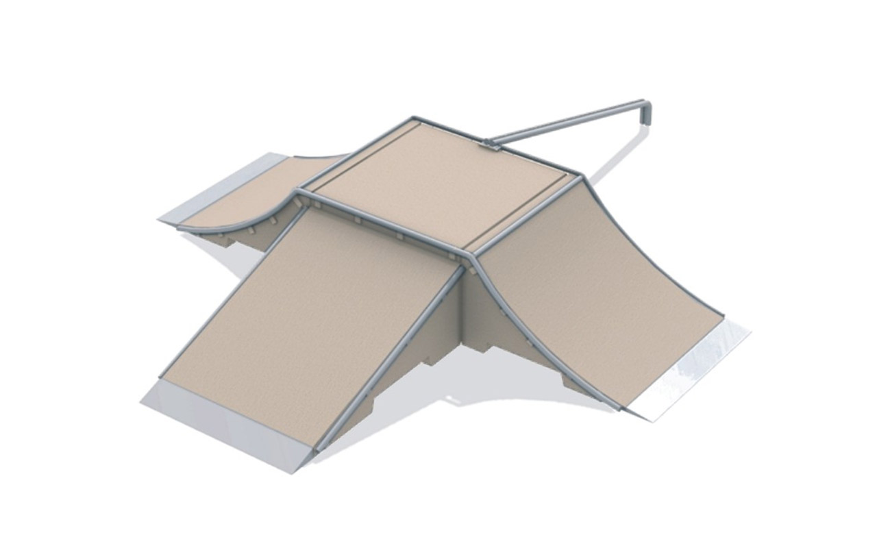 FLOW BOX GAMMA - Skatepark in cemento