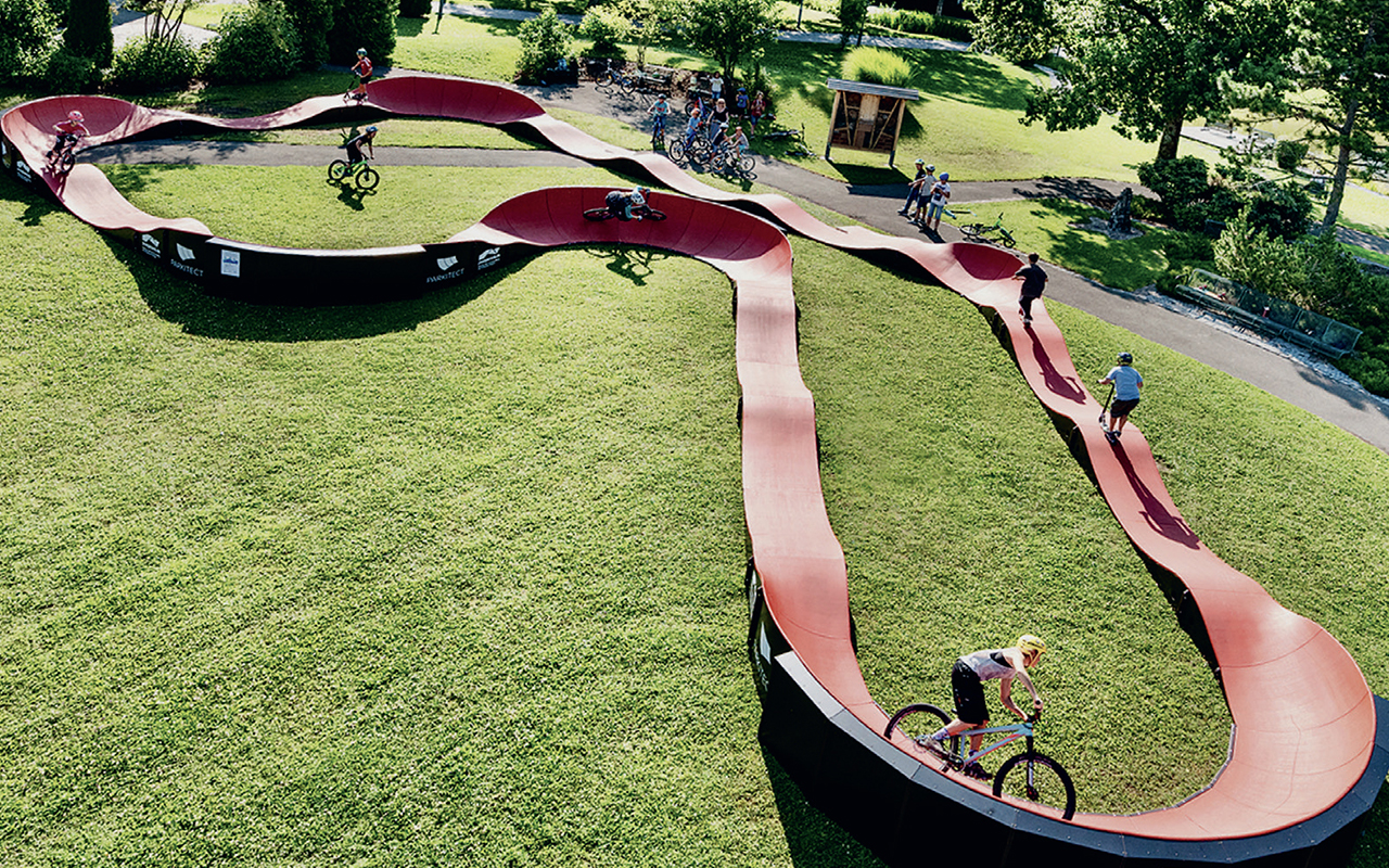 ADVANCED - Pump track in compensato marino - Pump track in compensato marino