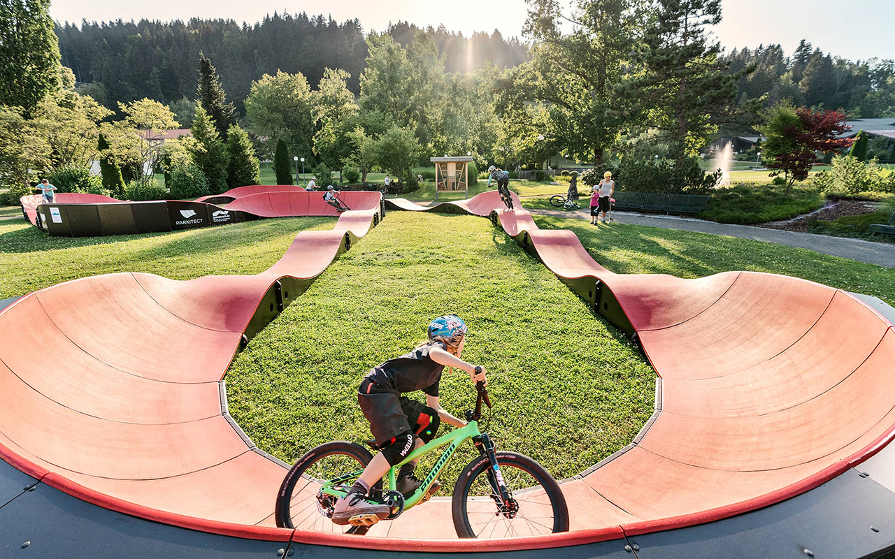 ADVANCED - Pump track in compensato marino - Pump track in compensato marino