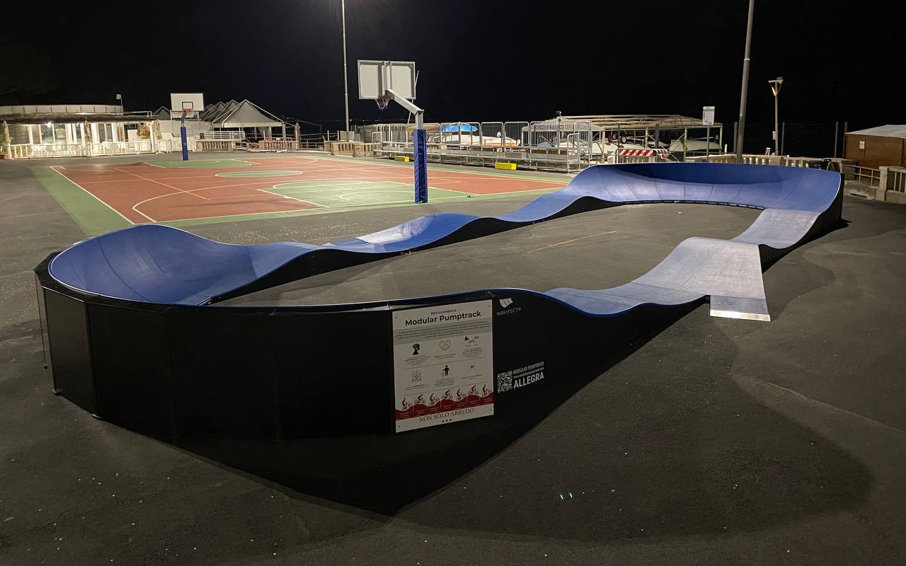 SPEEDRING - Pump track in compensato marino - Pump track in compensato marino