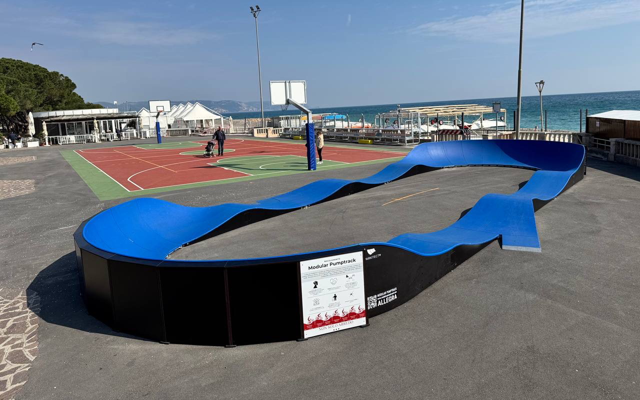 SPEEDRING - Pump track in compensato marino - Pump track in compensato marino