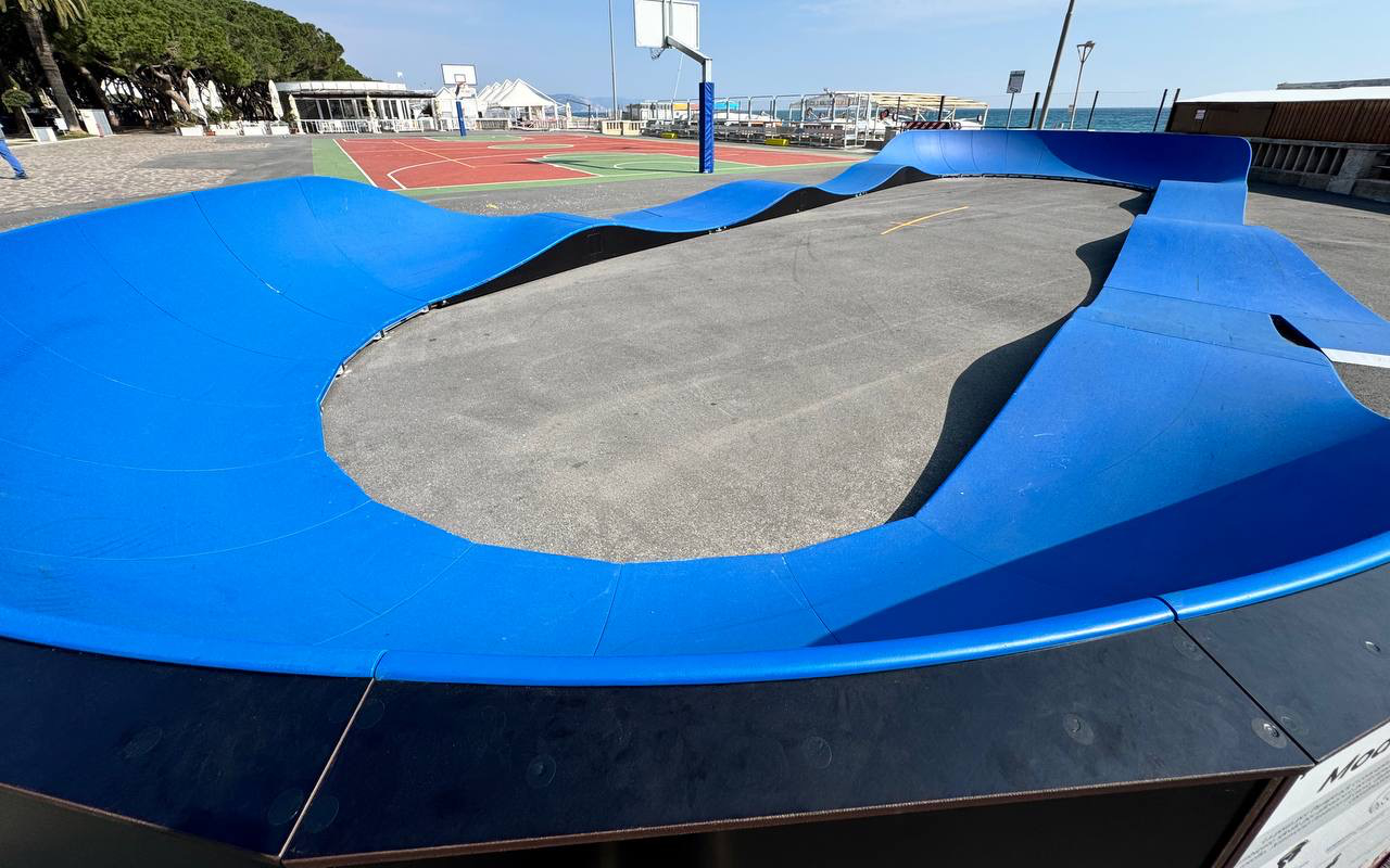 SPEEDRING - Pump track in compensato marino - Pump track in compensato marino