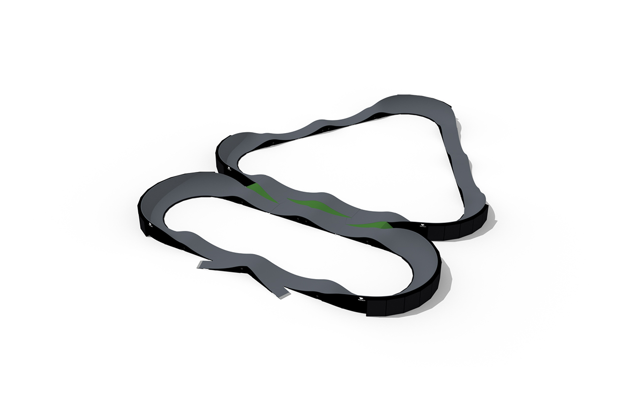 SPEEDSTAR - Pump Track in Marine Plywood