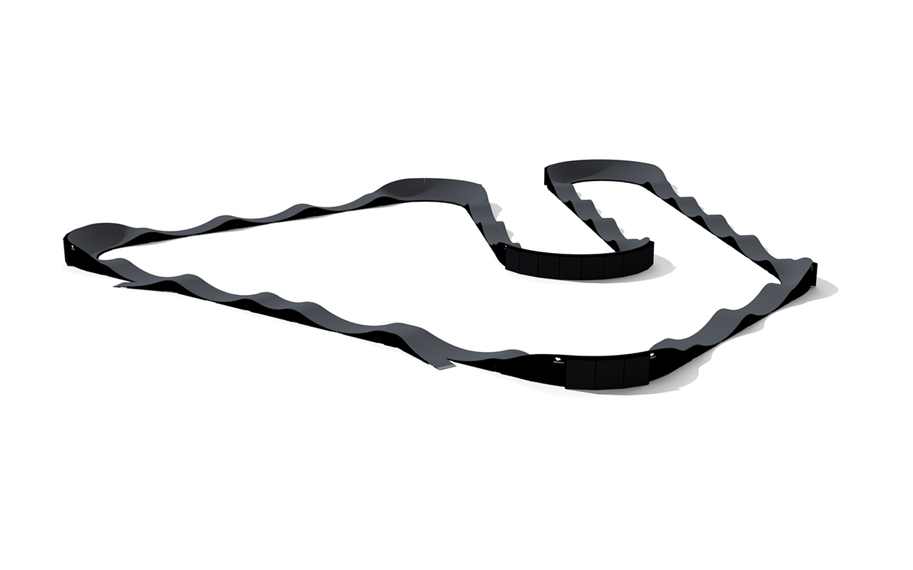 SWITCHBACK - Pump track in compensato marino