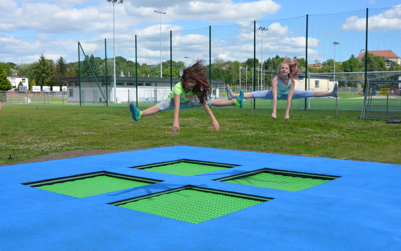 SMALL TRAMPOLINE - Trampoline für spielplatze - Trampoline für spielplatze