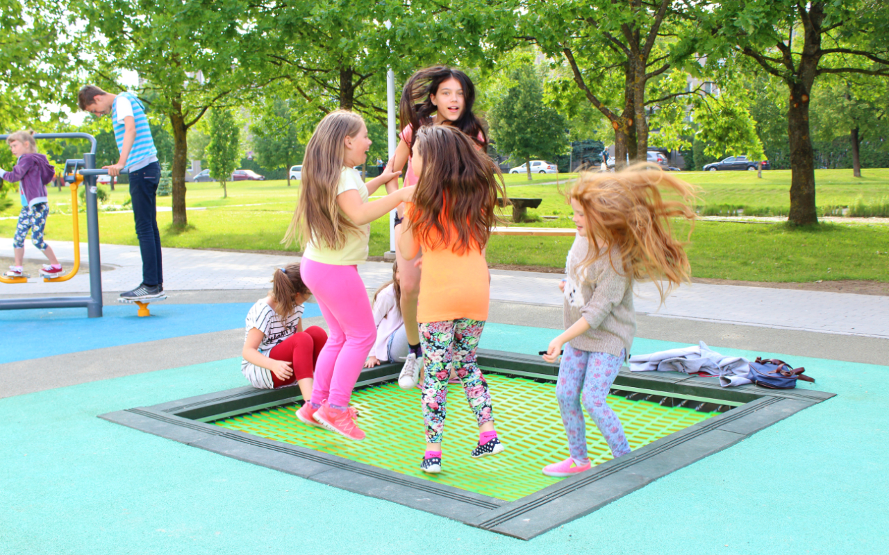SMALL TRAMPOLINE - Trampoline für spielplatze - Trampoline für spielplatze