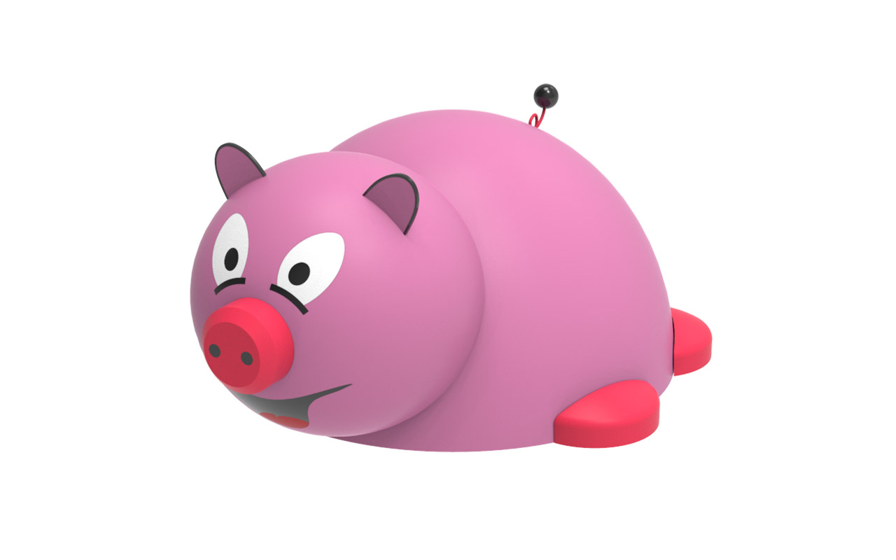 SCHWEIN - 3D-Gummischablonen