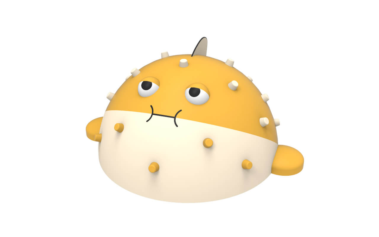 KUGELFISCH - 3D-Gummischablonen