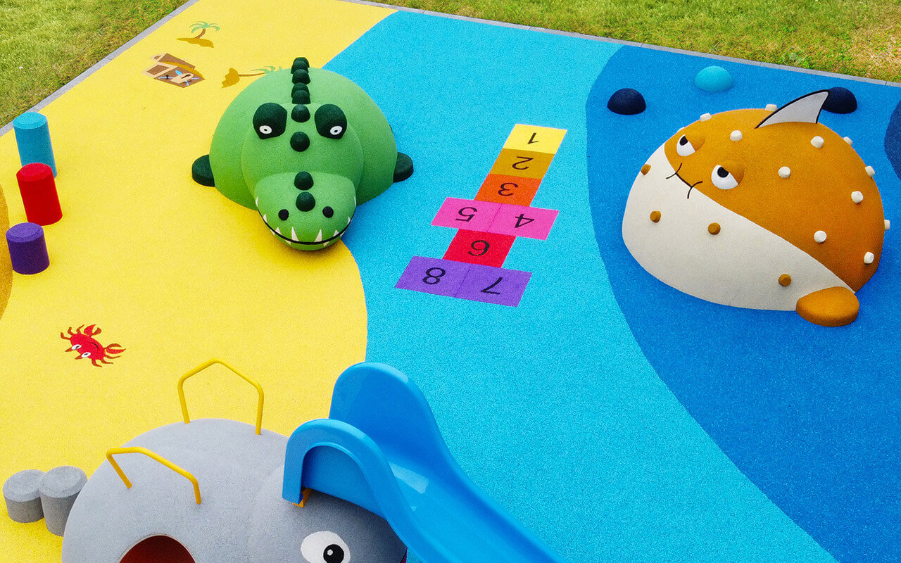 CROCODILE - 3D cast rubber shapes - 3D cast rubber shapes