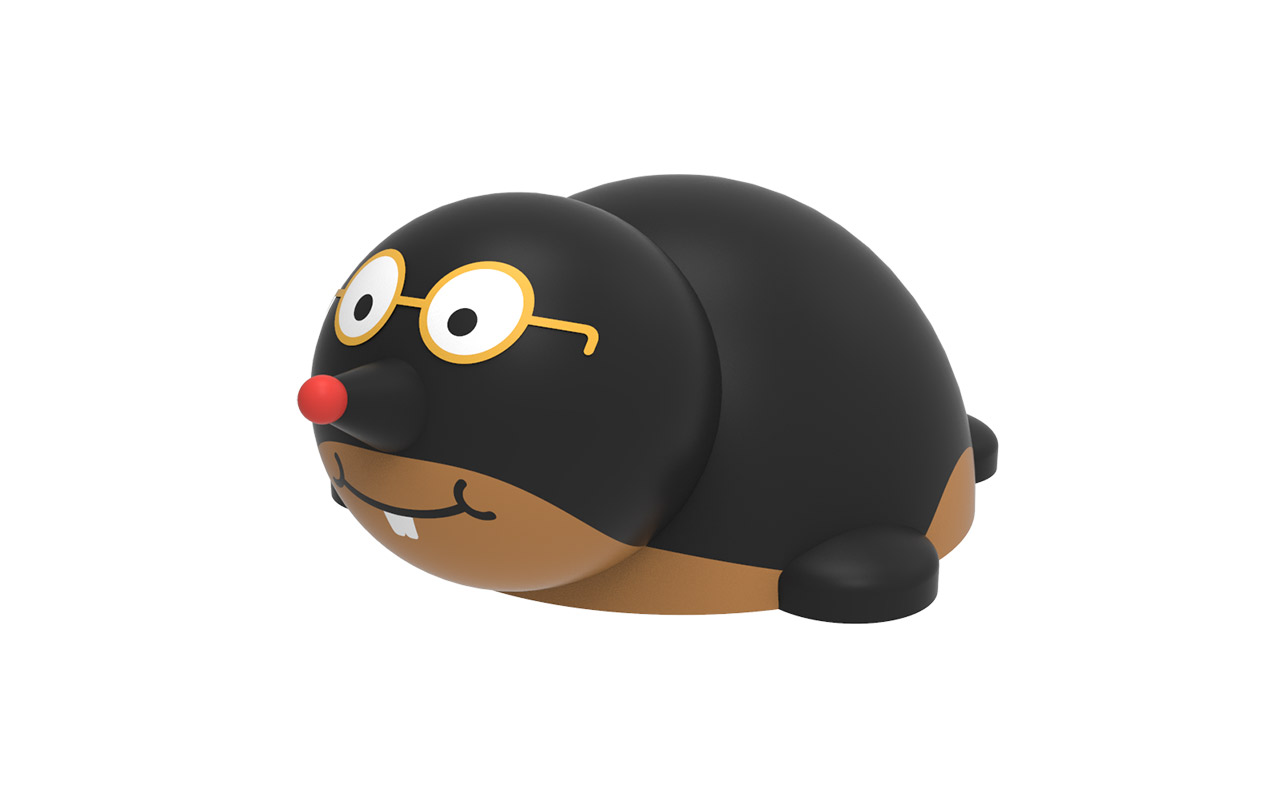 MOLE - 3D cast rubber shapes