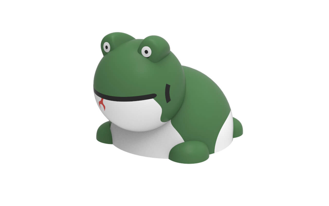 MINI FROG - 3D cast rubber shapes
