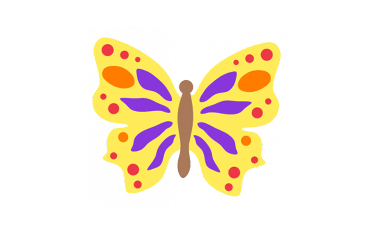 SCHMETTERLING 2D - Tiere