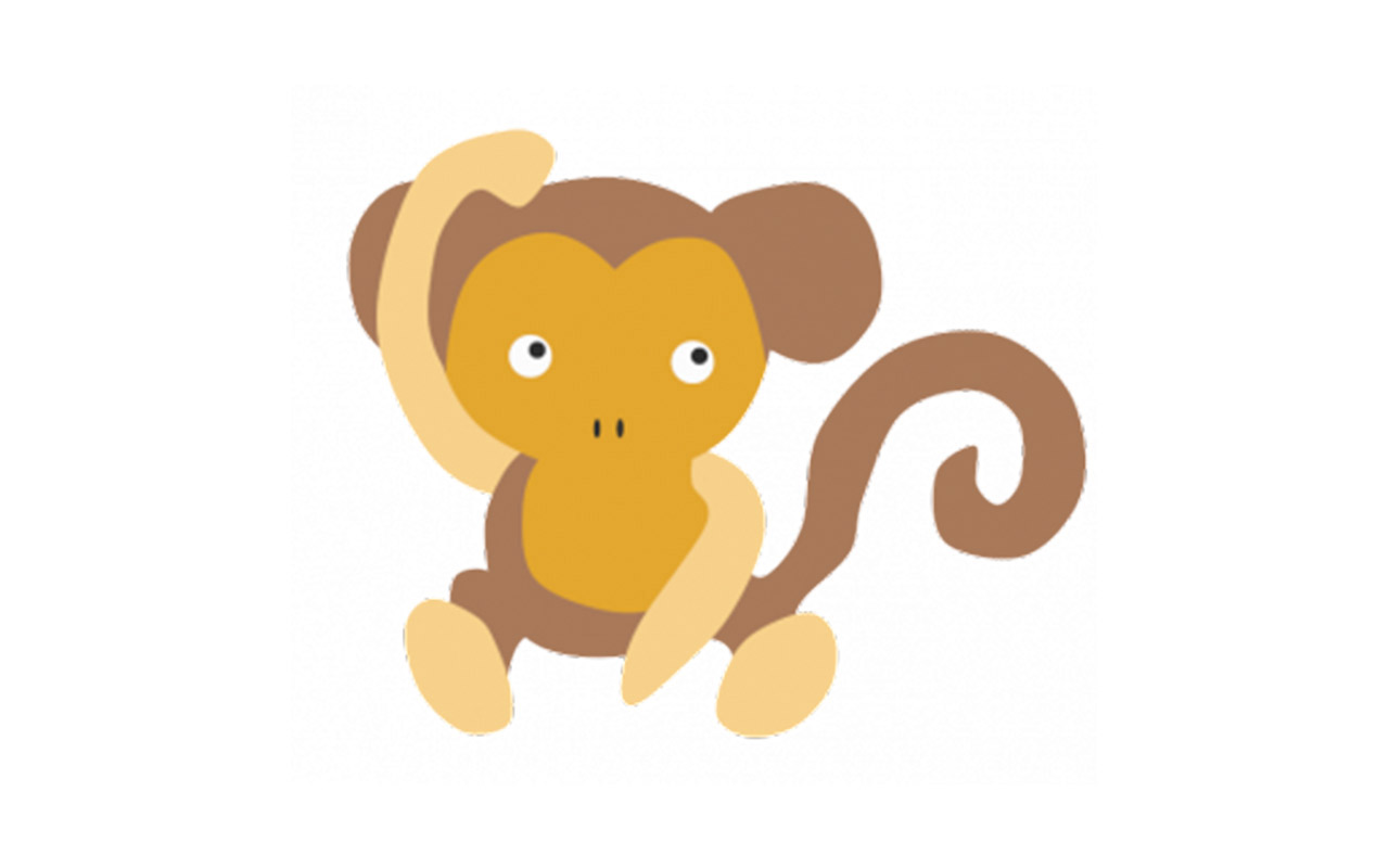 LITTLE MONKEY 2D - Animals