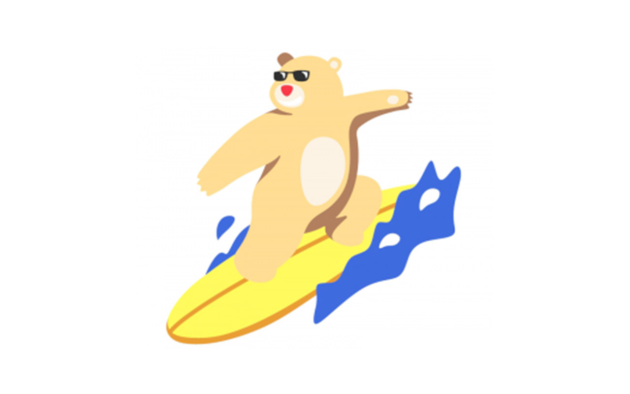 SURF BEAR - Animals