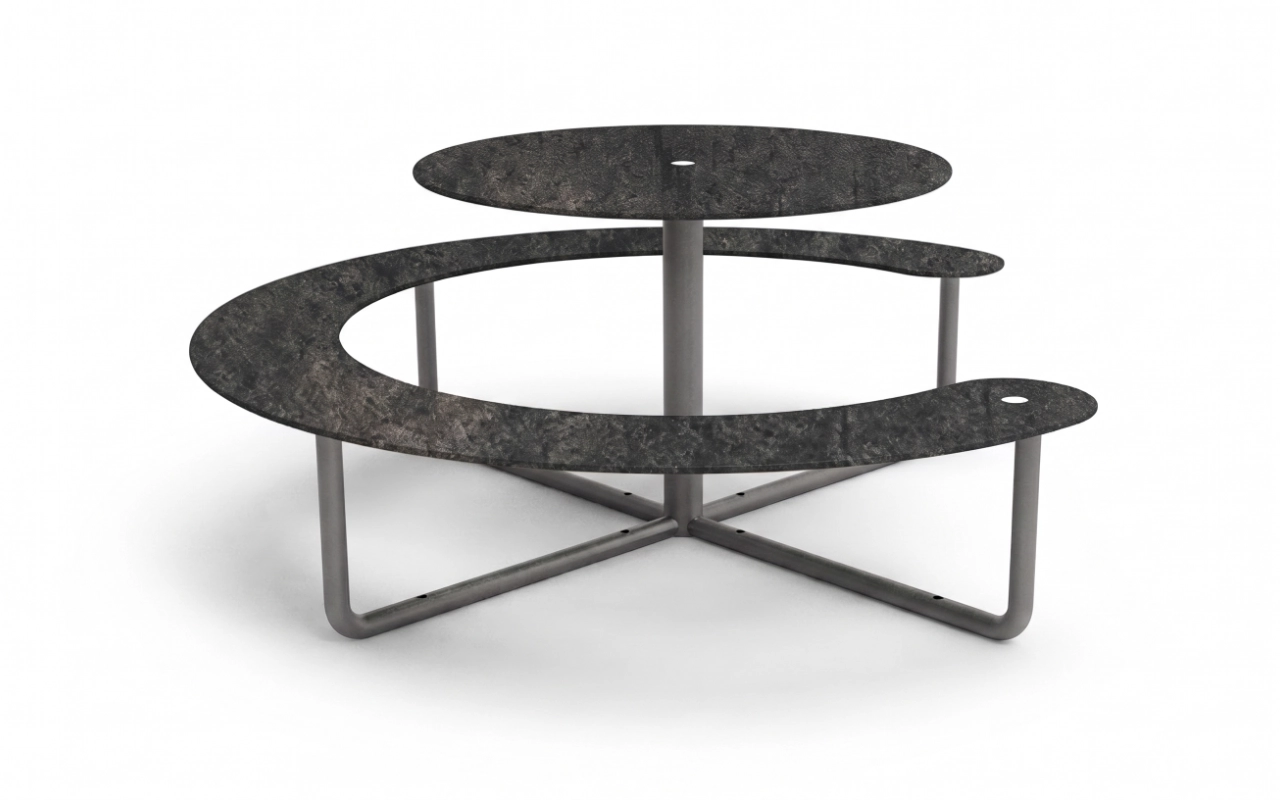 PLATEAU PICNIC ROUND - Outdoor Tables and Benches - Outdoor Tables and Benches