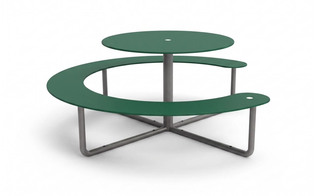 PLATEAU PICNIC ROUND - Outdoor Tables and Benches - Outdoor Tables and Benches