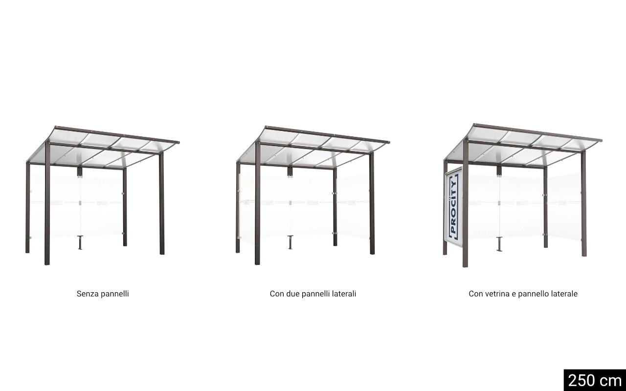 MODULO - Pensiline per autobus - Pensiline per autobus