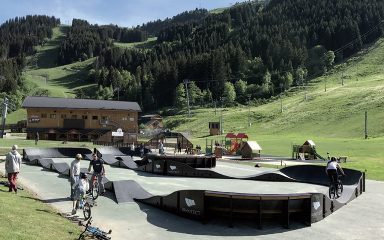 GLOBAL - Pump track in compensato marino - Pump track in compensato marino