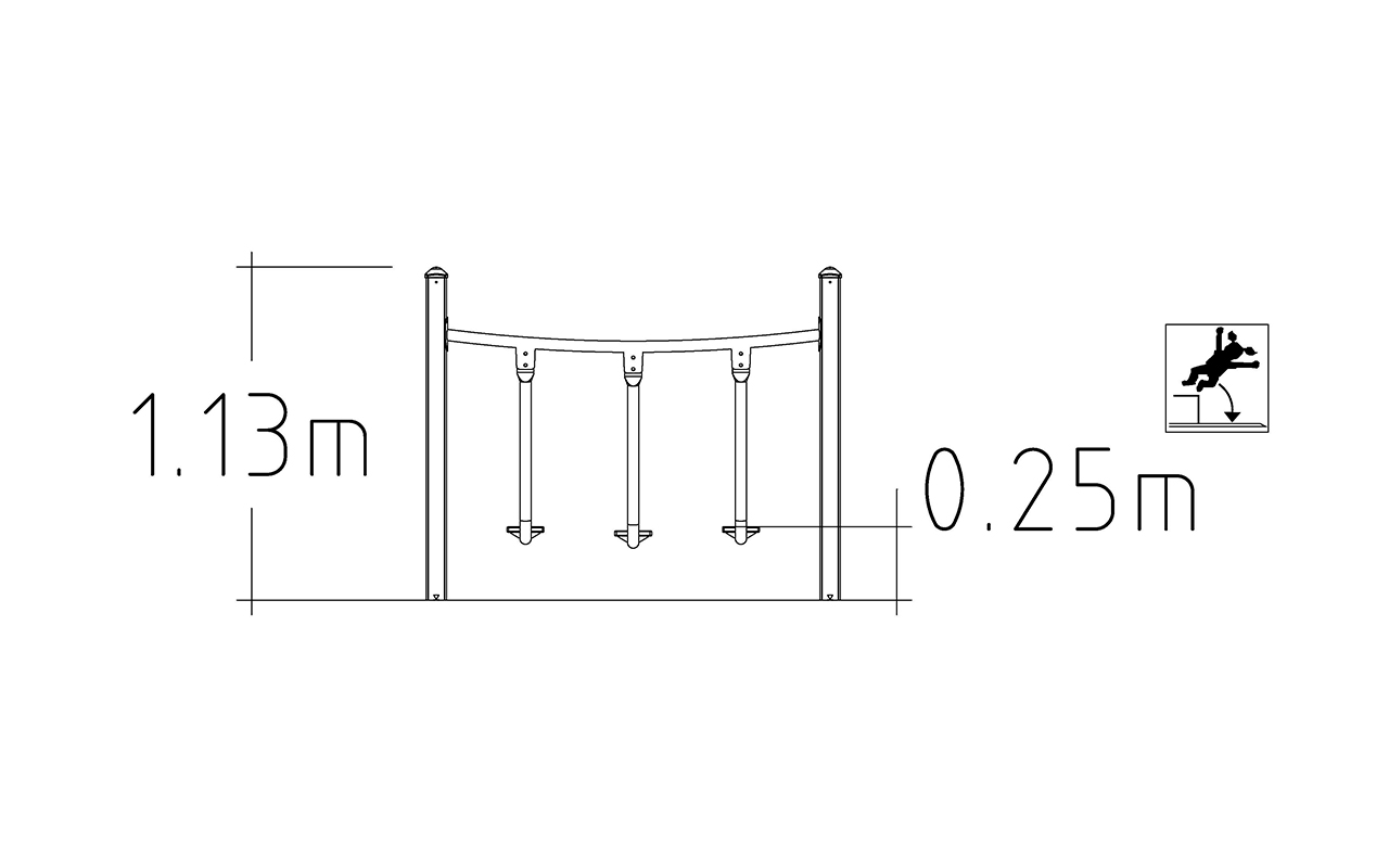 STEP BRIDGE - Percorso a ostacoli - Percorso a ostacoli