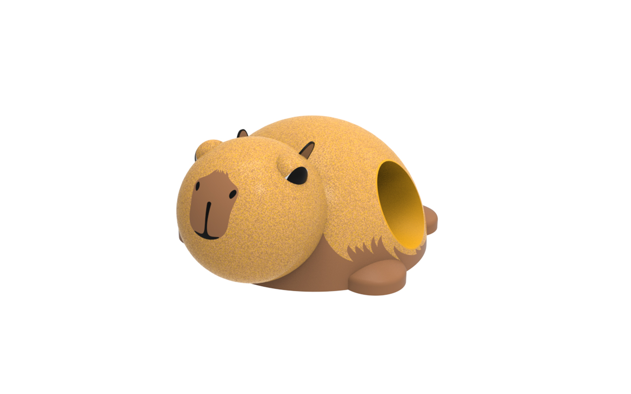 CAPYBARA - Sagome in gomma colata 3D - Sagome in gomma colata 3D