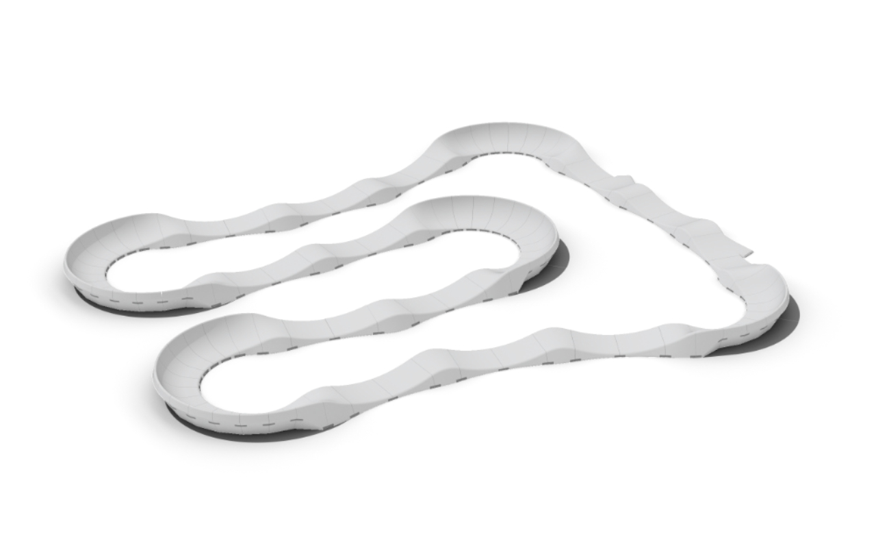 CRUISER - Pump track in cemento