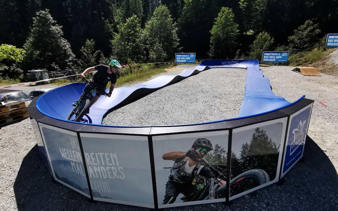 LONG SPEEDRING - Pump track in compensato marino - Pump track in compensato marino