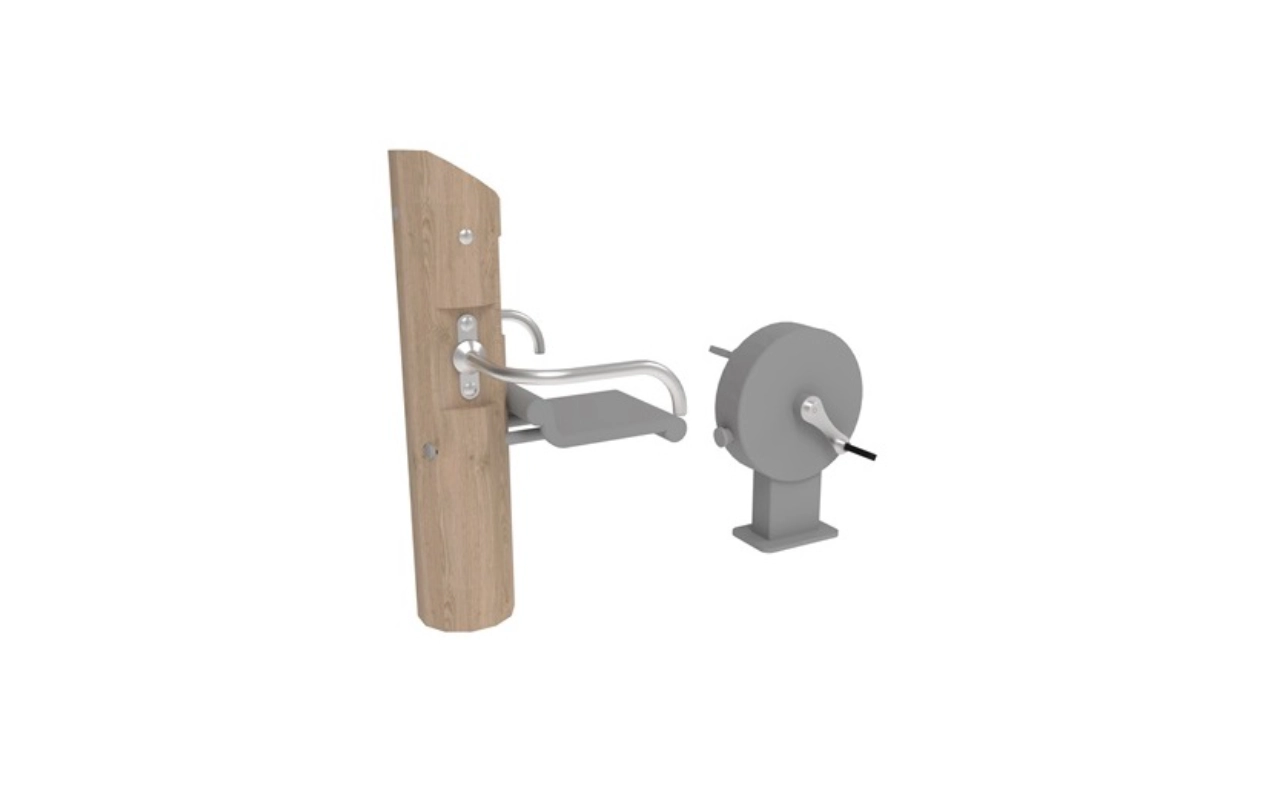 BIKEFIT SENIOR CON RESISTENZA REGOLABILE - BIKEFIT SENIOR CON RESISTENZA REGOLABILE - Fitness in legno di robinia - Fitness in legno di robinia