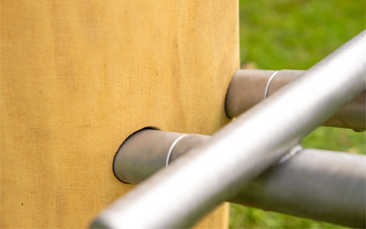 LEGPUSH - Fitness in legno di robinia - Fitness in legno di robinia