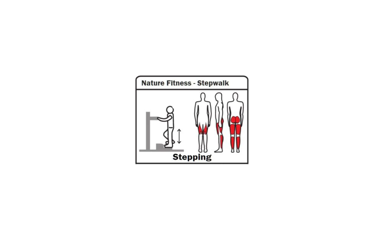 STEPWALK - Fitness in legno di robinia - Fitness in legno di robinia