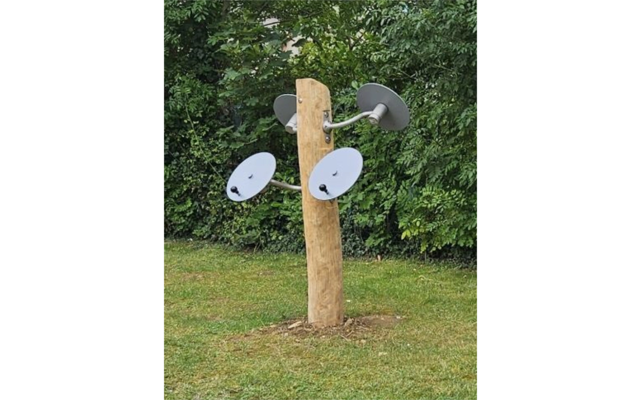 WAXONWAXOFF DOUBLE - Fitness in legno di robinia - Fitness in legno di robinia