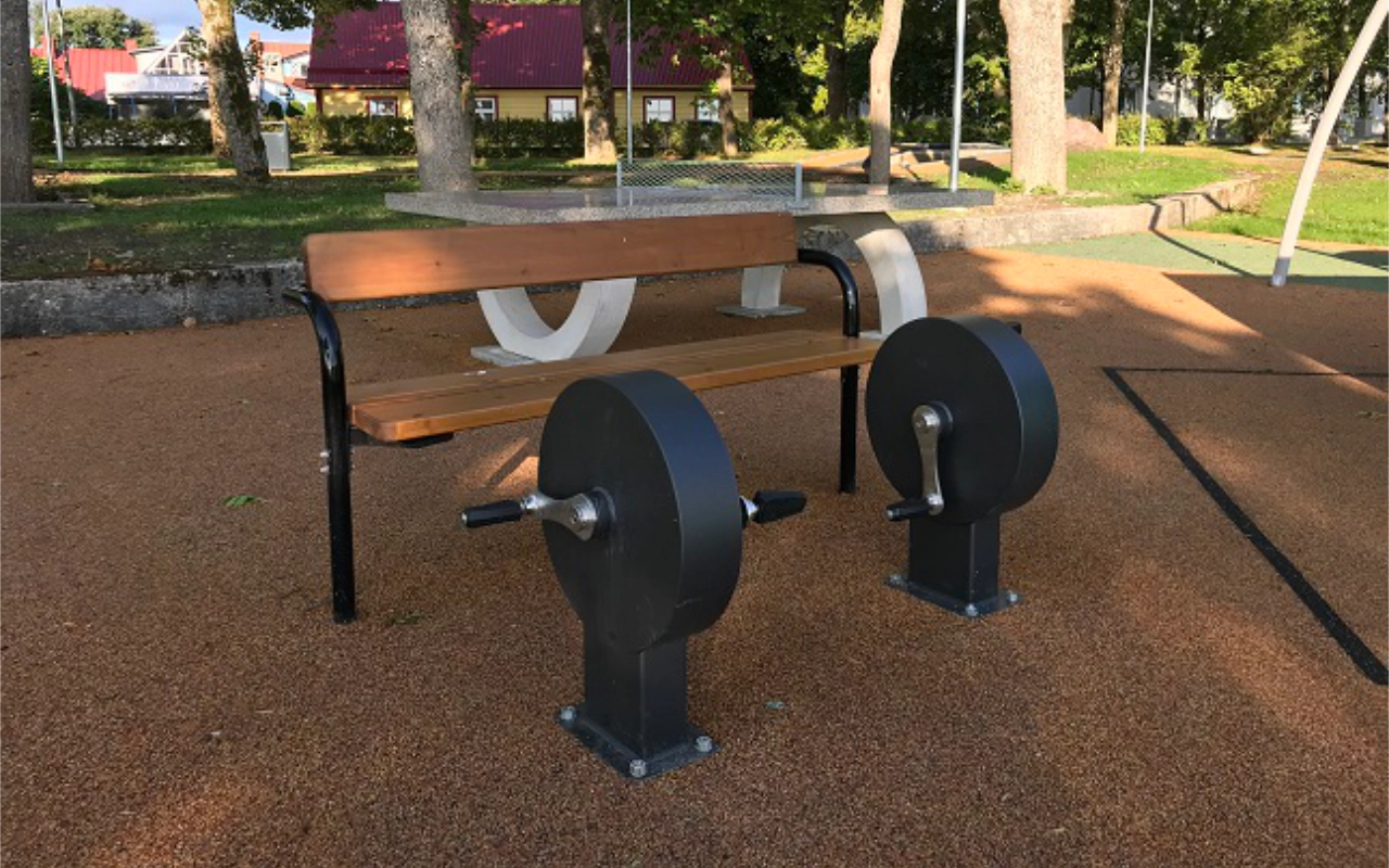 WHEEL FOR BENCH - Fitness in legno di robinia - Fitness in legno di robinia